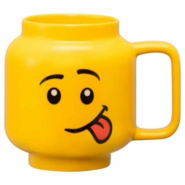 Lego 17.9 oz Yellow BPA Free Silly Mug 41460812